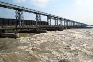 सप्तकोशी नदीमा पानीको वहाव बढ्दै