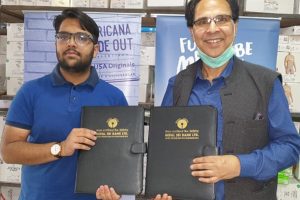 नेपाल एसबिआई बैंक र कम्फर्ट नेपाल ट्रेडर्स बीच सम्झौता