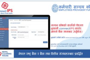 सञ्चयकोषको सापटीको ब्याज ‘कनेक्ट आइपिएस’मार्फत जम्मा गर्न सकिने