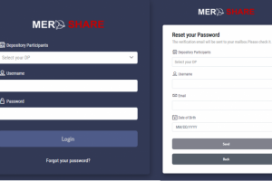अब ‘मेरो सेयर’ को पासवर्ड बिर्सेमा प्रयोगकर्ता आफैँले रिसेट गर्न सक्ने
