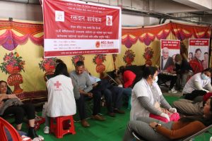 एनसीसी बैंकको वार्षिकोत्सवमा रक्तदान कार्यक्रम, ५७१ पिन्ट रगत संकलन