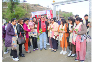 नेशनल लाइफ इन्स्योरेन्सको घलेगाउँ भ्रमण कार्यक्रम सम्पन्न