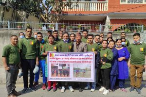 नेपाल बन्धन सेक्युरिटी एण्ड वर्कस प्रा.लि द्धारा सरसफाई