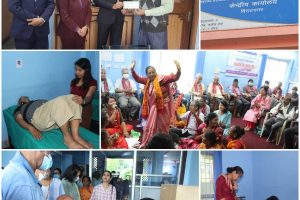 सिटिजन लाइफद्वारा ज्येष्ठ नागरिक दिवा सेवा र फिजियोथेरापी सेवा कार्यको लागी आर्थिक सहयोग