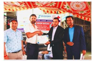 सिन्धु विकास बैंकले विभिन्न कार्यक्रम गरि मनायो  १४ औँ वार्षिकोत्सवमा