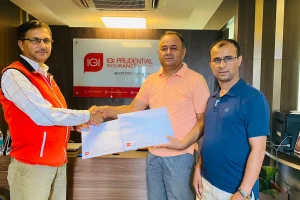 आइजीआई प्रुडेन्सियल इन्स्योरेन्स र नीलकण्ठ नगरपालिकाबीच निर्जीवन बीमा सेवा सम्बन्धि सम्झौता