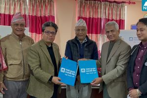 काठमाडौं इन्स्टिच्युट अफ चाइल्ड हेल्थलाई एनएमबि बैंकद्धारा  २५ लाख रुपैयाँ सहयोग