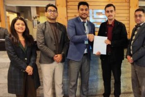 सांग्रिला डेभलपमेन्ट बैंक र होटल शारा बीच सम्झौता