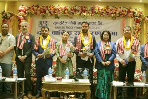 युनाईटेड मोदी हाइड्रोको १०० प्रतिशत हकप्रदको प्रस्ताव पारित