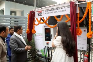 ग्लोबल आइएमई बैंकद्वारा इभि चार्जिङ स्टेशन सञ्चालन