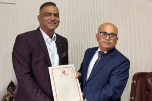 नेपालका लागि युगान्डाको अवैतनिक वाणिज्य दूतमा विनय उपाध्याय नियुक्त