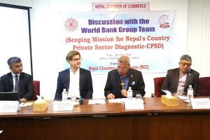नेपाल चेम्बर अफ कमर्स र विश्व बैंक समूहबीच उच्चस्तरीय छलफल