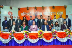 लक्ष्मी सनराइज बैंकको २५औँ वार्षिक साधारण सभा सम्पन्न, १०% बोनस शेयर वितरण प्रस्ताव पारित
