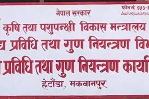 खाद्य प्रविधि कार्यालय हेटौँडाले १९ व्यवसायीविरुद्ध मुद्दा दायर गर्न तयारी