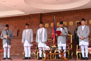 प्रतिनिधि सभाका २७४ सांसदले आज शपथ लिँदै