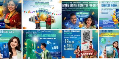 सिटिजन्स बैंकको ‘डिजिटल मन्थ उत्सव’ : विभिन्न सेवामा छुट र क्यासब्याक योजना