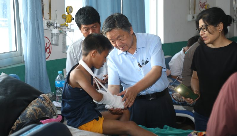 सुर्खेतमा निःशुल्क जलन उपचार शिविरबाट १९४ जना लाभान्वित