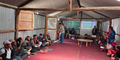 नबिल बैंक १६ स्थानमा सिपमूलक वित्तीय साक्षरता तथा उद्यमशीलता विकास तालिम दिँदै