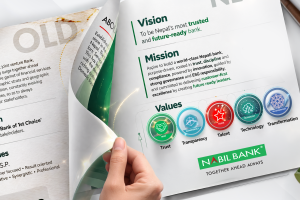 नयाँ उद्देश्य, लक्ष्य र मूल्यमान्यताका साथ अघि बढ्दै नबिल बैंक