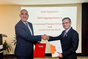 महिला उद्यमशीलता प्रवर्द्धन गर्न लक्ष्मी सनराइज बैंक र आईएफसीबीच सहकार्य