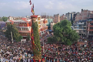 राष्ट्र प्रमुखको उपस्थितिमा शनिबार रातो मच्छिन्द्रनाथको भोटो जात्रा सम्पन्न हुँदै
