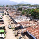 पोखरा बसपार्क निर्माणको बाटो खुल्दै, व्यापारिक संरचना हटाइयो