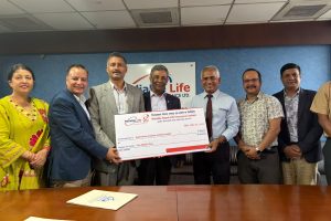 रिलायबल नेपाल लाइफद्वारा काठमाडौं इन्स्टिच्युट अफ चाइल्ड हेल्थलाई ५० लाख रुपैयाँ सहयोग