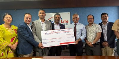 रिलायबल नेपाल लाइफद्वारा काठमाडौं इन्स्टिच्युट अफ चाइल्ड हेल्थलाई ५० लाख रुपैयाँ सहयोग