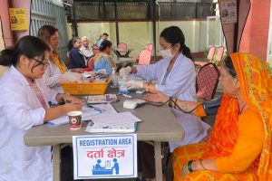 पुस्तान्तरण नेपालको स्वास्थ्य शिविरबाट ७० भन्दा बढी ज्येष्ठ नागरिक लाभान्वित