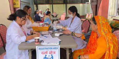 पुस्तान्तरण नेपालको स्वास्थ्य शिविरबाट ७० भन्दा बढी ज्येष्ठ नागरिक लाभान्वित