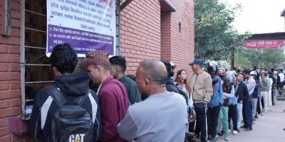दशैंका लागि अग्रिम बस टिकट बुकिङ खुला, नयाँ बसपार्कमा यात्रुको भीड